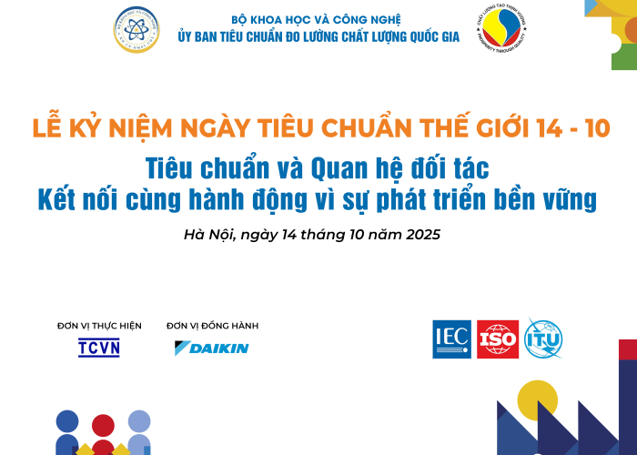 Ngày Tiêu chuẩn Thế giới 14/10/2025 – Tiêu chuẩn phục vụ các Mục tiêu Phát triển Bền vững (SDG): Tầm nhìn chung cho một thế giới tốt đẹp hơn
