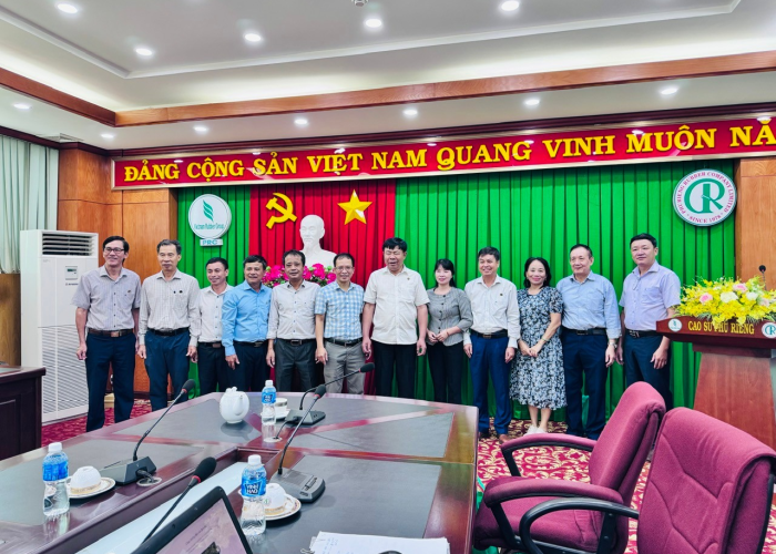 Đoàn công tác Hội đồng Quốc gia Giải thưởng Chất lượng Quốc gia năm 2024 đánh giá tại chỗ đối với Công ty TNHH MTV Cao su Phú Riềng