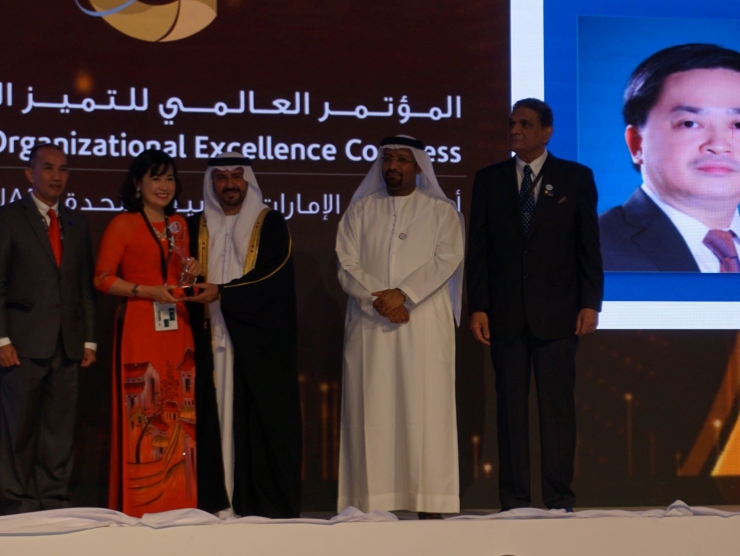 Giải thưởng Chất lượng<br>Châu Á - Thái Bình Dương - GPEA 2018<br>(Abu Dhabi - UAE)