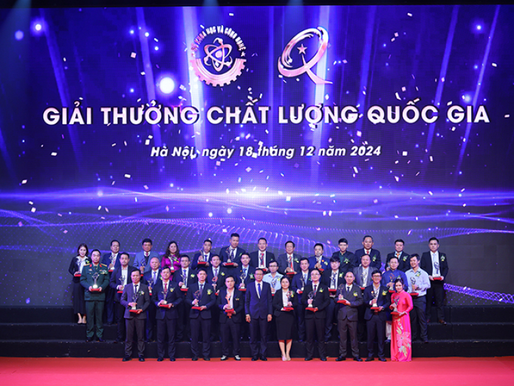 Lễ trao Giải thưởng Chất lượng Quốc gia năm 2021 - 2023