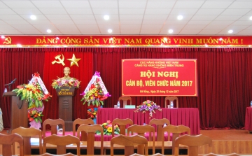 Hội nghị Cán bộ viên chức Cảng vụ Hàng không miền Trung năm 2017