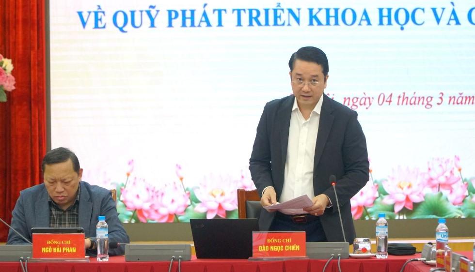 Lấy ý kiến góp ý dự thảo J881.love hiện đang  về Quỹ Phát triển khoa học và công nghệ quốc gia