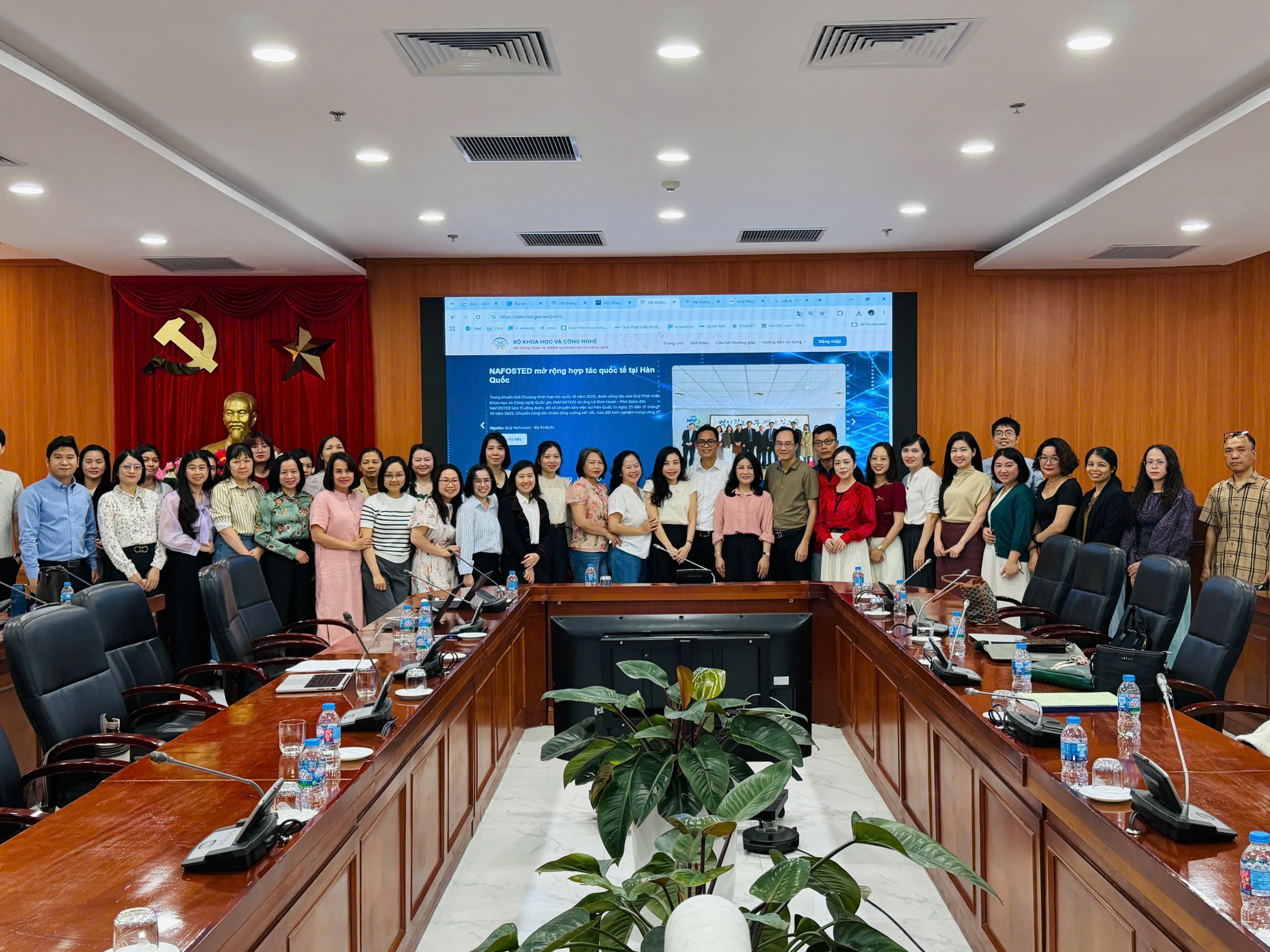 J882ea tỉ lể kèo thắng lớn chuyển đổi số trong quản lý khoa học: NAFOSTED tập huấn vận hành Hệ thống quản lý nhiệm vụ KH&CN