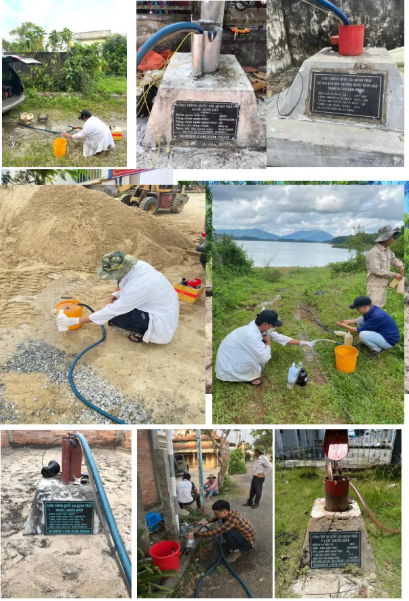 Các thông số nổi bật trên các lưu vực sông của nhiệm vụ quan trắc J88vip00 Giải Trí Thể Thao nước dưới đất năm 2023