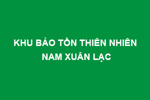 Khu bảo tồn loài và sinh cảnh Nam Xuân Lạc