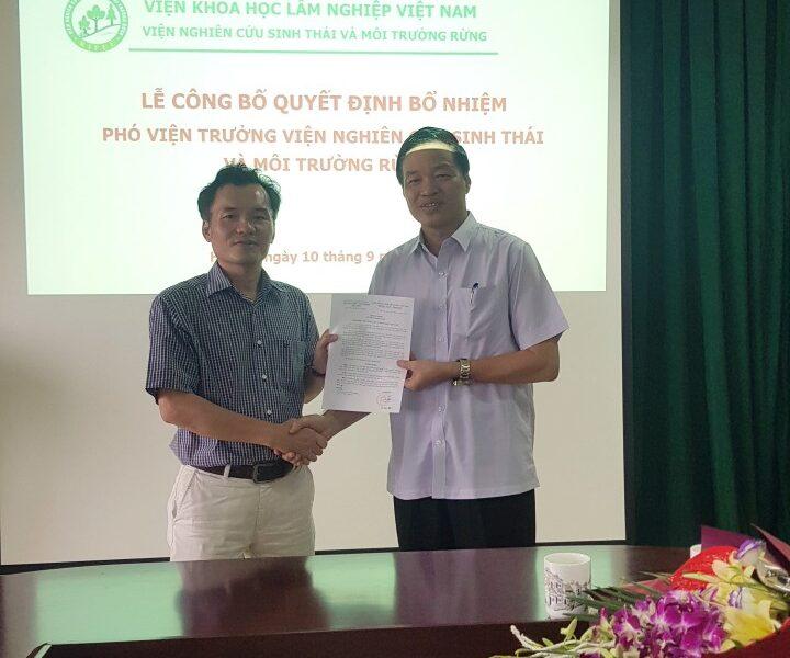 Thay ảnh bổ nhiệm a Giang