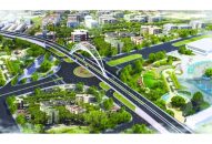 Khởi công cầu vượt nút giao Nguyễn Văn Linh thuộc Dự án Đăng ký nhận khuyến mãi  đường trục Hồ Sen – Cầu Rào 2