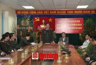 Thượng tướng Nguyễn Văn Thành, Thứ trưởng Bộ Công an kiểm tra công tác đảm bảo ANTT Tết Nguyên đán tại Hải Phòng