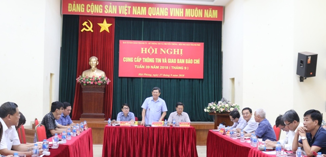 Cung cấp thông tin và giao ban báo chí tuần 39 năm 2018