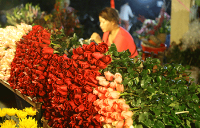 Vương vấn chợ hoa đêm