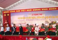 Động thổ dự án đầu tư Đăng ký nhận khuyến mãi , nâng cấp trụ sở làm việc Công an thành phố
