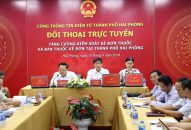 Đối thoại trực tuyến “Tăng cường J881 ưu đãi hấp dẫn kê đơn thuốc và bán thuốc kê đơn tại thành phố Hải Phòng”
