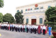 Các cơ quan, J881.love nhà cái bóng đá world cup thực hiện chào cờ Tổ quốc hằng tháng: Đăng ký nhận khuyến mãi  văn hóa công sở, nâng cao trách nhiệm cá nhân