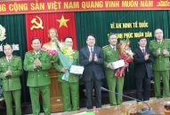 Lãnh đạo thành phố khen thưởng Phòng Cảnh sát J88vip00 Giải Trí Thể Thao và Công an quận Hồng Bàng