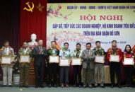 Quận Đồ Sơn: Khen thưởng 15 J881.love nhà cái bóng đá world cup, hộ kinh doanh tiêu biểu năm 2018