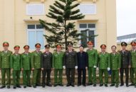 Phòng Cảnh sát PCCC và CNCH – CATP: Phấn đấu Đăng ký nhận khuyến mãi  khuôn viên doanh trại sáng – xanh – sạch – đẹp