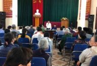 Dự án đầu tư Đăng ký nhận khuyến mãi  hạ tầng kỹ thuật khu tái định cư Vĩnh Niệm, quận Lê Chân:  Triển khai thông báo thu hồi đất tại các tổ 24, 26 và 27