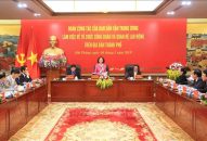 Trưởng Ban Dân vận Trung ương Trương Thị Mai làm việc tại Hải Phòng