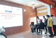 Tập huấn kiến thức an toàn giao thông và kỹ năng lái xe an toàn cho đoàn viên, thanh niên quận Hồng Bàng