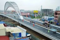 Xe ô-tô được phép qua cầu vượt Nguyễn Văn Linh, Hải Phòng