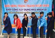 Quận đoàn Kiến An: Khởi công Đăng ký nhận khuyến mãi  Nhà nhân ái