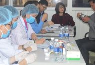 Thử test mẫu nước tiểu cho 103 người lái xe ô tô trên địa bàn thành phố