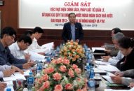 Đoàn đại biểu Quốc hội Hải Phòng giám sát việc quản lý, sử dụng quỹ tài chính 8J88 phiên bản  ngoài ngân sách tại Sở NN&PTNT