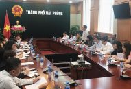 UBND thành phố làm việc với Đoàn nghiên cứu của Học viện J88 com the gioi đỉnh cao Quốc gia Hồ Chí Minh