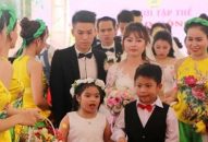 Công nhân 88 com the gioi đỉnh cao Hải Phòng tổ chức lễ cưới tập thể