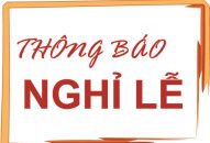 Ngành J882ea hoàn trả cao nghỉ lễ 30/4 và 1/5 từ ngày 27/4/2019 đến hết ngày 1/5/2019