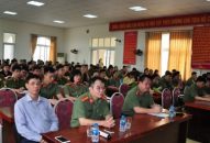 Công an thành phố: Khai giảng lớp bồi dưỡng lý luận J88 com the gioi đỉnh cao kết nạp Đảng