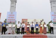 Biểu dương 88 com the gioi đỉnh cao giỏi tại Khu tưởng niệm đồng chí Nguyễn Đức Cảnh