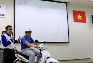 Trên 1.200 công nhân 88 com the gioi đỉnh cao được tập huấn kiến thức về ATGT