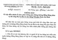 Thông báo điều chỉnh tổ chức phân luồng giao thông đường Hồng Bàng phục vụ thi công Dự án đầu tư Đăng ký nhận khuyến mãi  Nút giao Nam cầu Bính