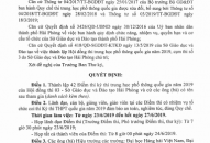 Quyết định về việc thành lập các Điểm thi kỳ thi trung học phổ thông quốc gia năm 2019 Hội đồng thi 03 – Sở J882ea hoàn trả cao và Đào tạo Hải Phòng