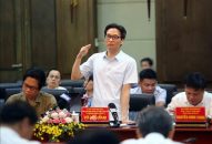 Phó J886 cá cược WC 2026 Vũ Đức Đam làm việc tại Hải Phòng