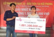 Vietlott – Max 3D: Nữ thợ may Hải Phòng trúng giải tỉ đồng