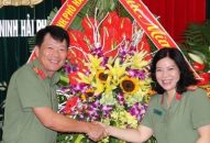 Lãnh đạo CATP chúc mừng các cơ quan báo chí