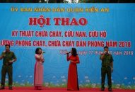 CAQ Kiến An: Huấn luyện nghiệp vụ về PCCC cho 315 người