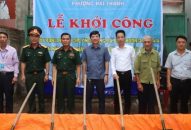 Phường Hải Thành (Dương Kinh):  Khởi công Đăng ký nhận khuyến mãi  nhà ở cho thương binh Đặng Bá Bù