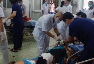 Cấp cứu 5 nạn nhân TNGT trên đường lên Hà Giang làm thiện nguyện