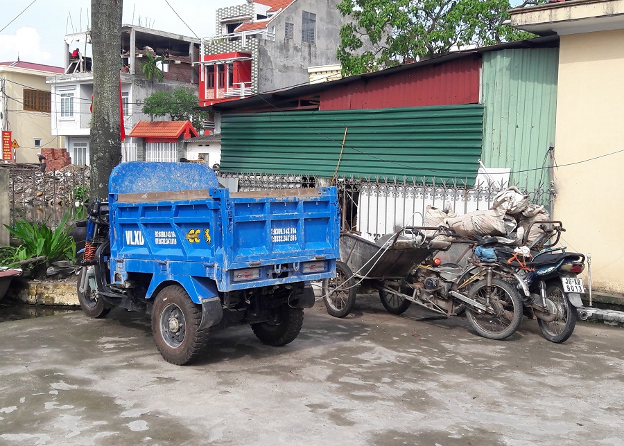 Các phương tiện xe tự chế đều đã qua sử dụng 