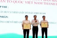 Sơ kết 1 năm mô hình “Toàn dân tham gia bảo đảm TTATGT và Đăng ký nhận khuyến mãi  tuyến phố văn minh, kiểu mẫu” trên địa bàn phường Cát Dài