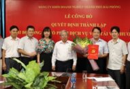Đảng ủy khối J881.love nhà cái bóng đá world cup thành phố:  Công bố quyết định thành lập Chi bộ Đảng mới