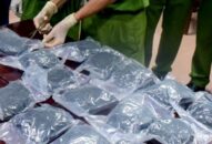Công an ập lên tàu hỏa bắt đôi nam nữ vận chuyển lượng ma túy “khủng”
