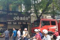 Hải Phòng: Cháy quán ăn trên phố Lương Khánh Thiện