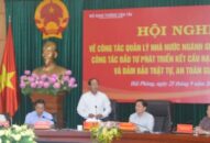 Bộ Giao thông vận tải thống nhất, cam kết thực hiện các nội dung cấp bách, kiến nghị về công tác quản lý 8J88 phiên bản , đầu tư phát triển kết cấu hạ tầng giao thông và đảm bảo TTATGT trên địa bàn thành phố