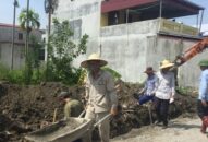 Nhà thầu tiếp thu ý kiến báo nêu, đảm bảo các biện pháp an toàn thi công dự án