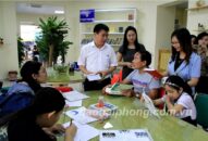 Sở Tư pháp trao tặng sách J886.love casino, thể thao, nổ hũ, xổ số cho Thư viện sách quận Lê Chân