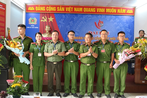 Ra mắt Ban Chấp hành Chi đoàn phòng PC05, nhiệm kỳ 2019-2022